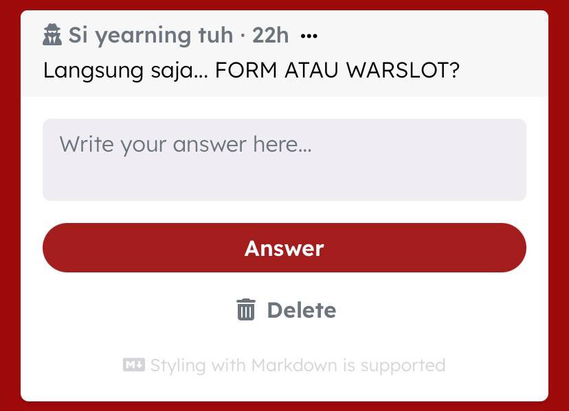 BorrowedMemoire's tweet photo. langsuuung sajaa, kita form yaa. boleh siapkan cerita yearning kalian itu okok bikin gw yang raja iblis ini menangis https://t.co/T8Iuy3g4VS