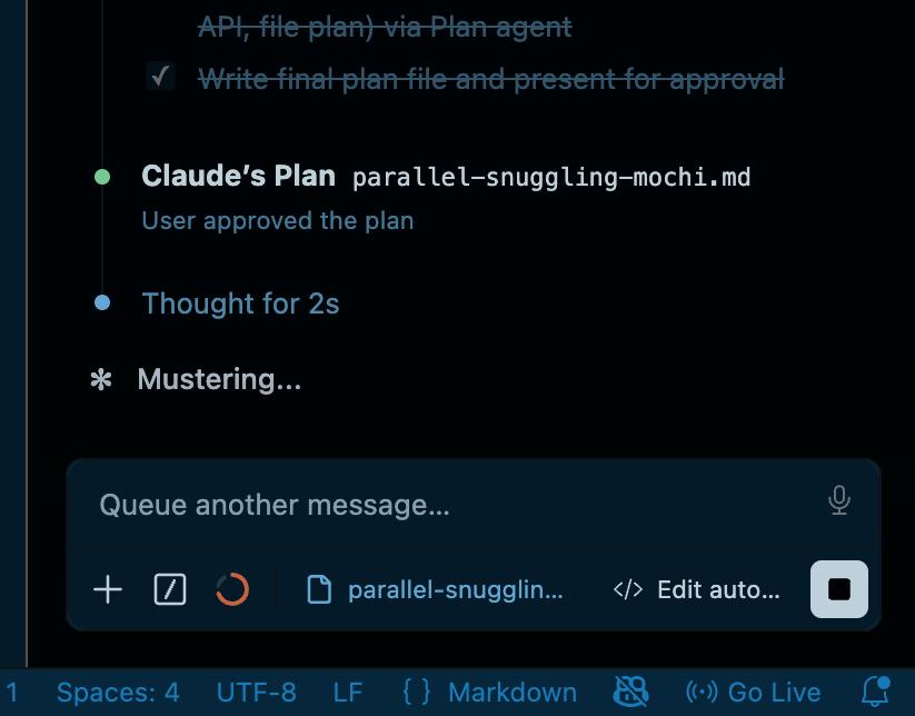 hitesh_b_'s tweet photo. God's plan ❌
Claude's plan ✅ https://t.co/CGCSWEwi6x