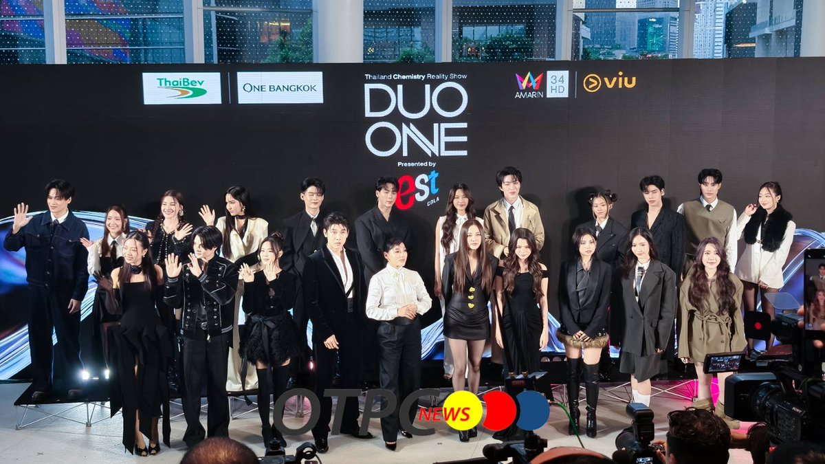 otpcnews's tweet photo. "ดา เอ็นโดรฟิน" นำทีม "ฟรีน-เบคกี้-มิว" ร่วมงานแถลงข่าวเปิดตัว DUO: ONE : TWO SOULS, ONE DREAM PRESS CONFERENCE เรียลลิตี้โชว์รูปแบบใหม่ของประเทศไทย

#DaEndorphine #MewSuppasit
#srchafreen​ #Beckysangels
#PROJECTDUOONEPresscon
#แถลงข่าวเปิดตัวPROJECTDUOONE
#PROJECTDUOONE https://t.co/gUhxkPy5Ar