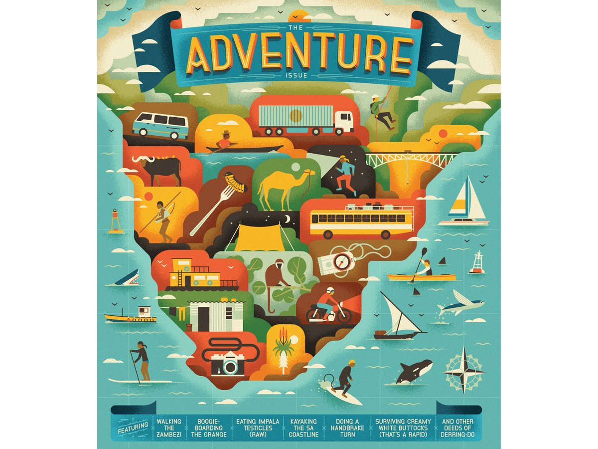 studioMUTI's tweet photo. We've had many adventures in the last 15 years. Here's a cover illustration we created for @british_airways back in 2014 🛬 https://t.co/x2NMSWGzNt