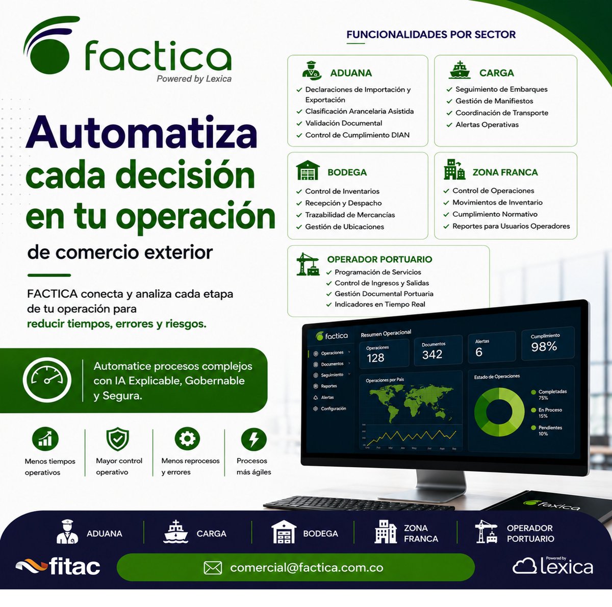 FacticaSas's tweet photo. •Transforme la rentabilidad con IA que entiende su negocio, conectando la promesa tecnológica con el beneficio financiero tangible .

#SolucionIA #comex #aduana #freightforwarder #LEXICA #fitac #dian #IAsolution #Custom #foreigntrade #gestióndocumental #pricing #Rate #tarifa https://t.co/mGnJuPSJQD