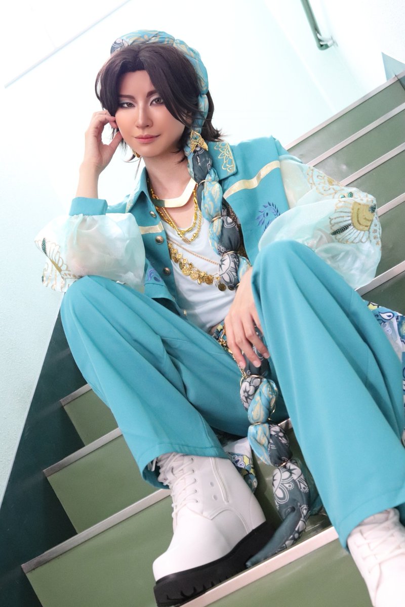 kiwi_d's tweet photo. ＊cosplay/twst
ミナジール練習してきた🙏✨

📸@moonpyon_ https://t.co/rk3z6snfkm