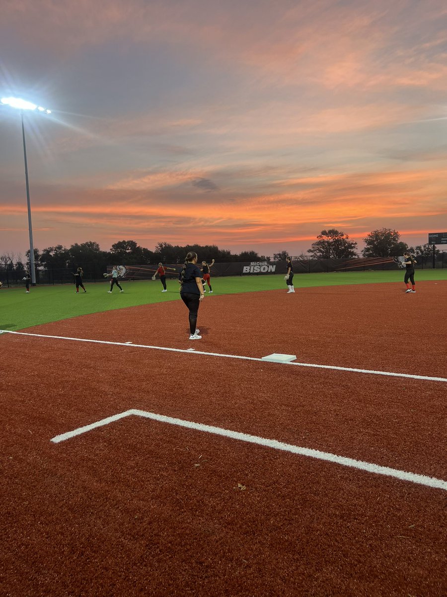 MCBisonSoftball's tweet photo. Morning practice #2 is in the books, and today was a special one!

For the first time, we got to take the field at the new fields, and there’s no better way to start the season than getting to share that moment with these girls and coaches.

This team is incredibly grateful for the opportunity to play out at these fields and create some new memories together. We’re excited for what’s ahead and thankful for everyone who made this possible!