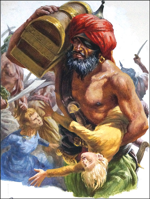 Will_Tanner_1's tweet photo. Muslims raped so many white Christian women and murdered so many white Christian men as they blitzed across the Near East and North Africa that areas that had once been populated by Christians who looked essentially Greek or Roman look as they new do, which is to say Arabic and Turkish

Their predations have continued for over a millennium, and took centuries to stop and reverse. America's first war as a new, independent nation was against such predatory Muslims: the Barbary Corsairs. 

Barbarous fellows, they were attempting to take Americans hostage (or sell them into slavery) and charge an effective toll for an international waterway by threatening to do so! Fortunately, such behavior isn't something in which Muslims now engage! The Europeans were willing to pay up, but we sent the Marines and Navy to slay them, and that ended it

But still the ravages continued. The Kurds genocided the Armenian Christians at the Turks' behest. Lebanese Christians fought a horrible civil war for survival against domestic Muslims aided by Palestinian refugees. Iraqi Muslims wiped out Iraqi Christians as soon as they were free of the "yoke" of Saddam (thanks, Bush). Nigeria is currently ravaged by such exactions, as is every town in Britain blighted by Pakistanis

On and on it could go. The history of Islam is one of rape, murder, and barbarity on an unrivalled scale, and it has made itself an enemy of Christians everywhere from the moment Mohammed and his child bride emerged from the cave