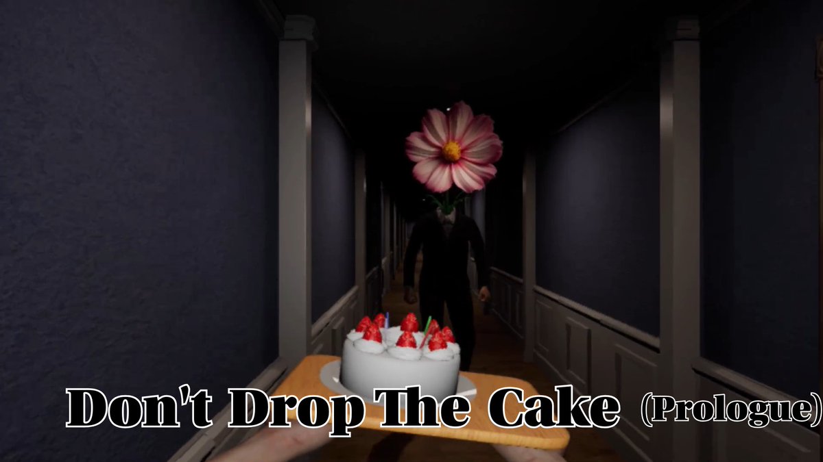 gendoro_wer's tweet photo. 今日は「Don't Drop The Cake：prologue」というゲームを実況しました

#ゲーム実況

タイトル：[part0] ケーキを落とさずに目的を果たすホラーゲーム
https://t.co/KhNFFGHfE2 https://t.co/rvH3aeS1zS