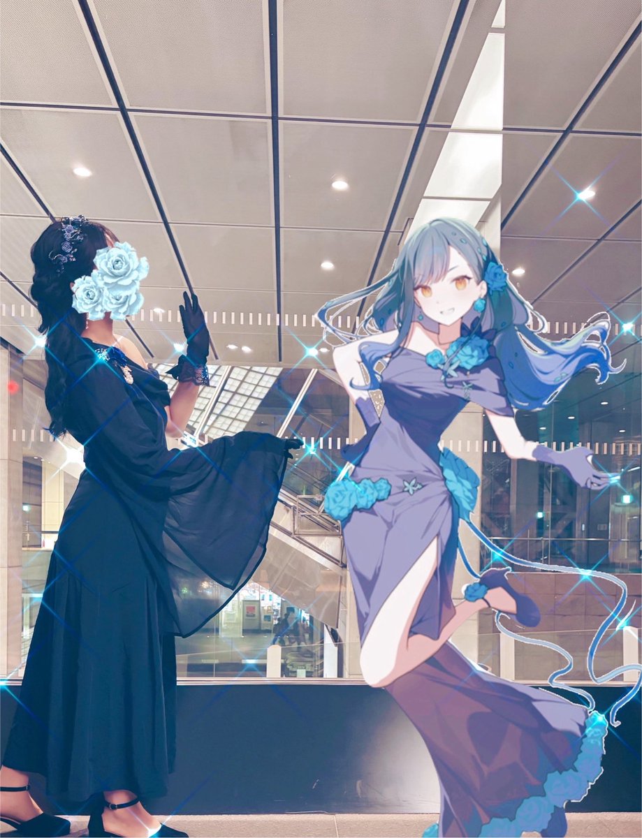 zawazawamonagi's tweet photo. 初のフルオーケストラとの事で、今年のセカシンの杏ちゃんビジュ概念で参戦しました💙🌹✨️
セカシン東京。全曲素敵でした✨️

#セカイシンフォニー https://t.co/I1W6kmTkv5