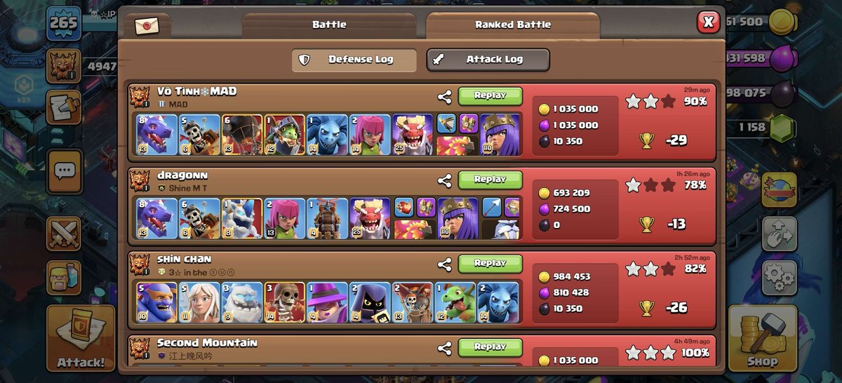 TOP_BASE_COC's tweet photo. As expected, the free slots are completely gone.

We are currently cooking up the first base on the very first day of the subscription, going head-to-head against the top pusher, Vo Tinh! 🔥🔥

Stay tuned for the free bases we will be offering soon! 😉

https://t.co/mfphI2X6mz https://t.co/xqydK1Gda3