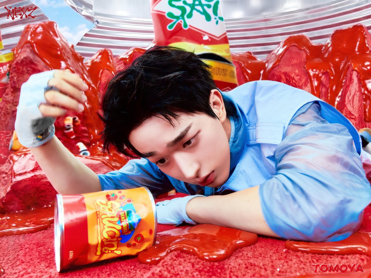NEXZ_official's tweet photo. 𝗦𝗾𝘂𝗲𝗲𝘇𝗲 𝗶𝘁 𝘂𝗽

NEXZ(넥스지) "SAUCIN'"
TEASER IMAGE - YELLOW ver.

#TOMOYA

2026.08.24 MON 6PM (KST)

📌Pre-Save "SAUCIN'"
https://t.co/11hpPuvVJl 

#NEXZ
#SAUCIN #NEXZ_SAUCIN https://t.co/5F7iMH1x6T