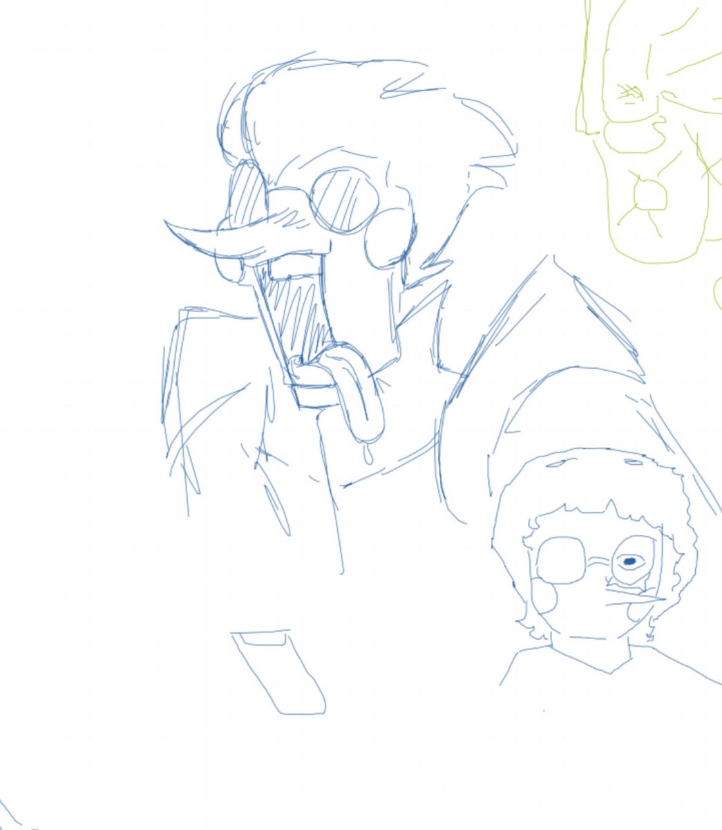 StainRot's tweet photo. WBF drawings of Spamton from memory (with @YikesItsVee https://t.co/SMnecPrtNi