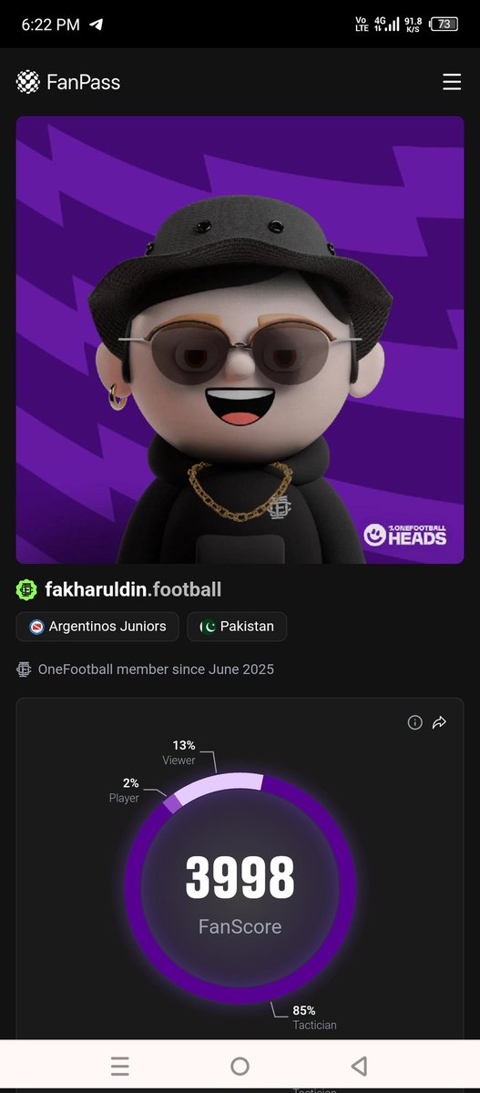 MFakharm880's tweet photo. @ofc_the_club My FanScore. 3998
@ofc_the_club

 My OFC claim is not being processed yet. The problem remains the same. https://t.co/YrXPwvxlv0