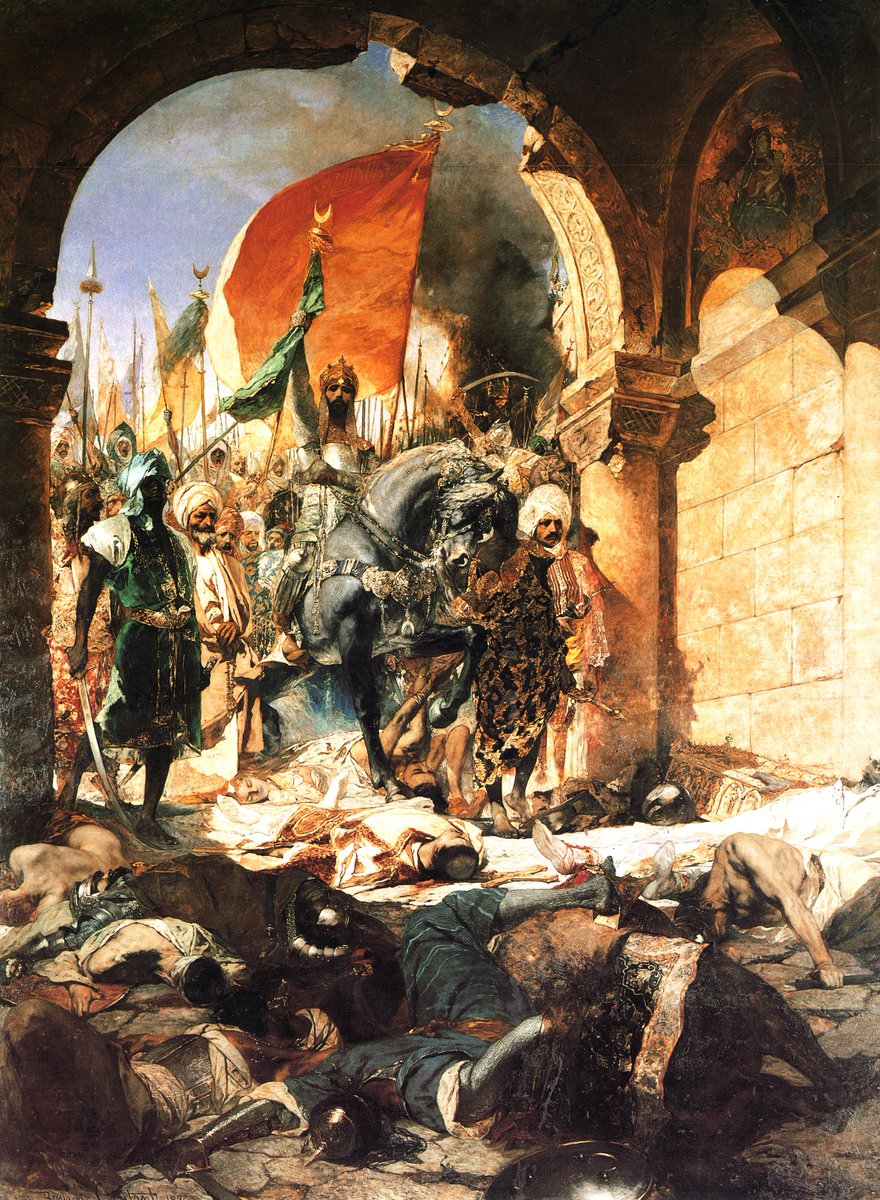 Will_Tanner_1's tweet photo. Muslims raped so many white Christian women and murdered so many white Christian men as they blitzed across the Near East and North Africa that areas that had once been populated by Christians who looked essentially Greek or Roman look as they new do, which is to say Arabic and Turkish

Their predations have continued for over a millennium, and took centuries to stop and reverse. America's first war as a new, independent nation was against such predatory Muslims: the Barbary Corsairs. 

Barbarous fellows, they were attempting to take Americans hostage (or sell them into slavery) and charge an effective toll for an international waterway by threatening to do so! Fortunately, such behavior isn't something in which Muslims now engage! The Europeans were willing to pay up, but we sent the Marines and Navy to slay them, and that ended it

But still the ravages continued. The Kurds genocided the Armenian Christians at the Turks' behest. Lebanese Christians fought a horrible civil war for survival against domestic Muslims aided by Palestinian refugees. Iraqi Muslims wiped out Iraqi Christians as soon as they were free of the "yoke" of Saddam (thanks, Bush). Nigeria is currently ravaged by such exactions, as is every town in Britain blighted by Pakistanis

On and on it could go. The history of Islam is one of rape, murder, and barbarity on an unrivalled scale, and it has made itself an enemy of Christians everywhere from the moment Mohammed and his child bride emerged from the cave