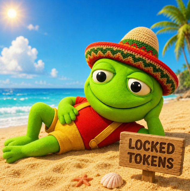 ElToadPepe_SOL's tweet photo. 🔐 Just locked 10,990,612 $ELTOAD tokens with @Streamflow_Fi 
It's on-chain. You can check the amount, time-period and recipients.

Check it out👇
https://t.co/GnUFjqcmR7 https://t.co/0MMbDHBBWg