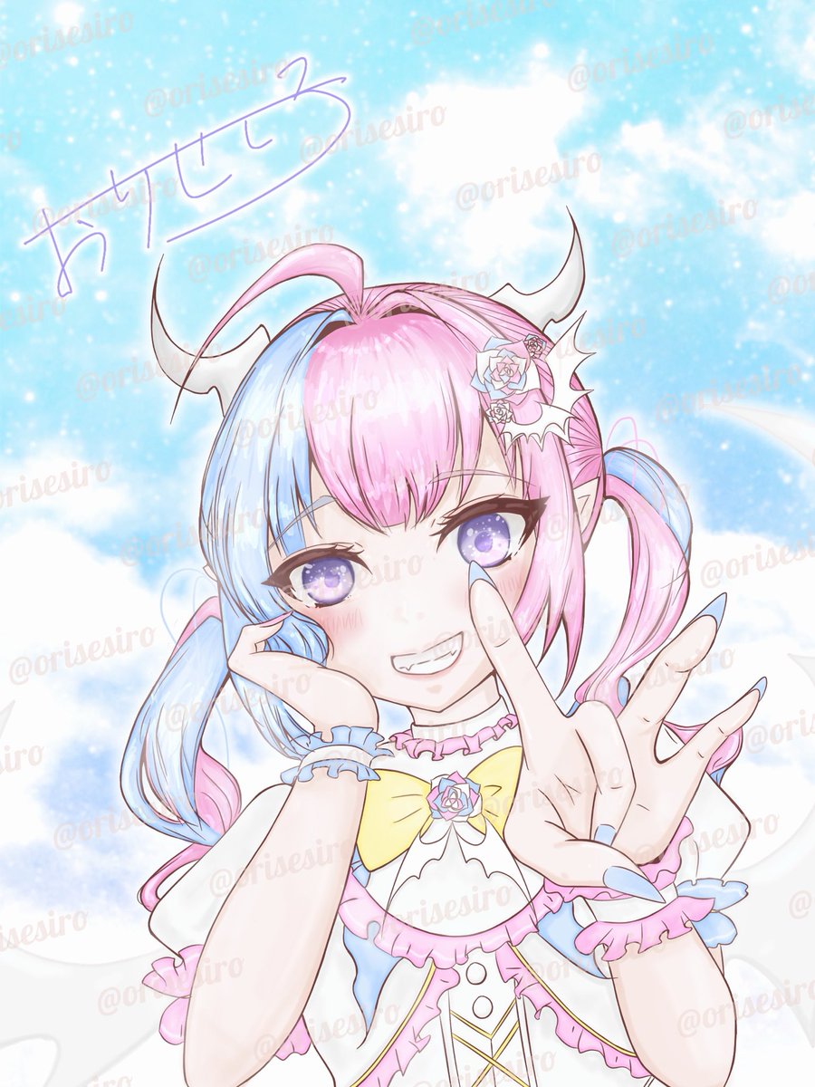 orisesiro's tweet photo. 本日24時からは、1pt1秒お絵描きᕷ*.°
何も見ないで描くよ❕
何と4月ぶりらしい、びっくらこいた
絵のイメージは引用元見てみてね🫶🏻︎
サムネ作ってないから1枚絵でも貼っておく https://t.co/5amsRctGD9