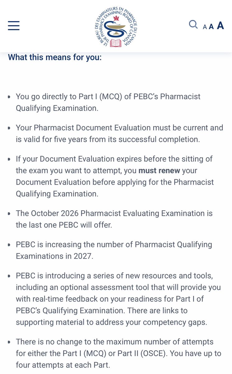 GideonToba's tweet photo. Amazing news for internationally trained Pharmacists as PEBC removes a step/exam from the requirements to be licensed as a Pharmacist in Canada.
I’ve always been advocating less licensure processes for internationally trained professionals 🥳 https://t.co/Xe4LQSuo6M