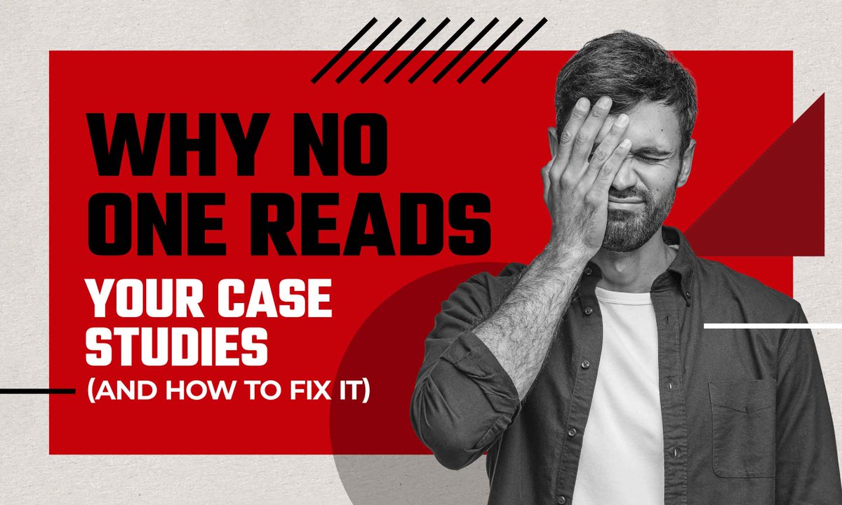 dream_team_cle's tweet photo. Most case studies are companies high-fiving themselves. Your prospects care about THEIR problems.

Customer = hero.
Problem = villain.
Results = happy ending.
You = the guide.

Make your case studies worth reading:
https://t.co/2ynfoqHL3p

#CaseStudies #Storytelling https://t.co/XCnQgElUXr