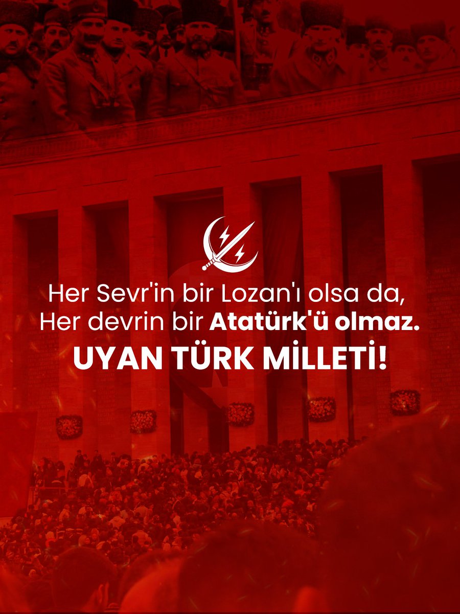 turksahasi's tweet photo. Her Sevr'in bir Lozan'ı olsa da,
Her devrin bir Atatürk'ü olmaz.
UYAN TÜRK MİLLETİ!🇹🇷

#türksahasıhareketi
#türksahası 
#çerçeveyasa https://t.co/Qf1vnKsbSL