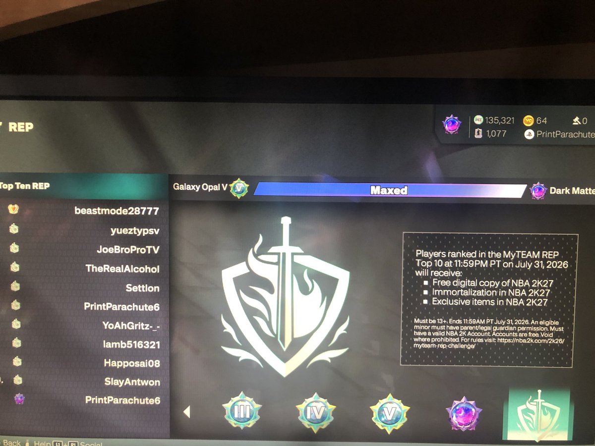 PrintParachute6's tweet photo. I have not received my Top10 PS Rep Affidavit Email! My account is linked/verified and the game is rightfully recognizing me. Plz can someone help with this as I have devoted a whole year grinding and the thought of this not being rectified is crazy @6thManSam @itsEvanCC 

RT 🙏 https://t.co/EQrOuuV3Xb