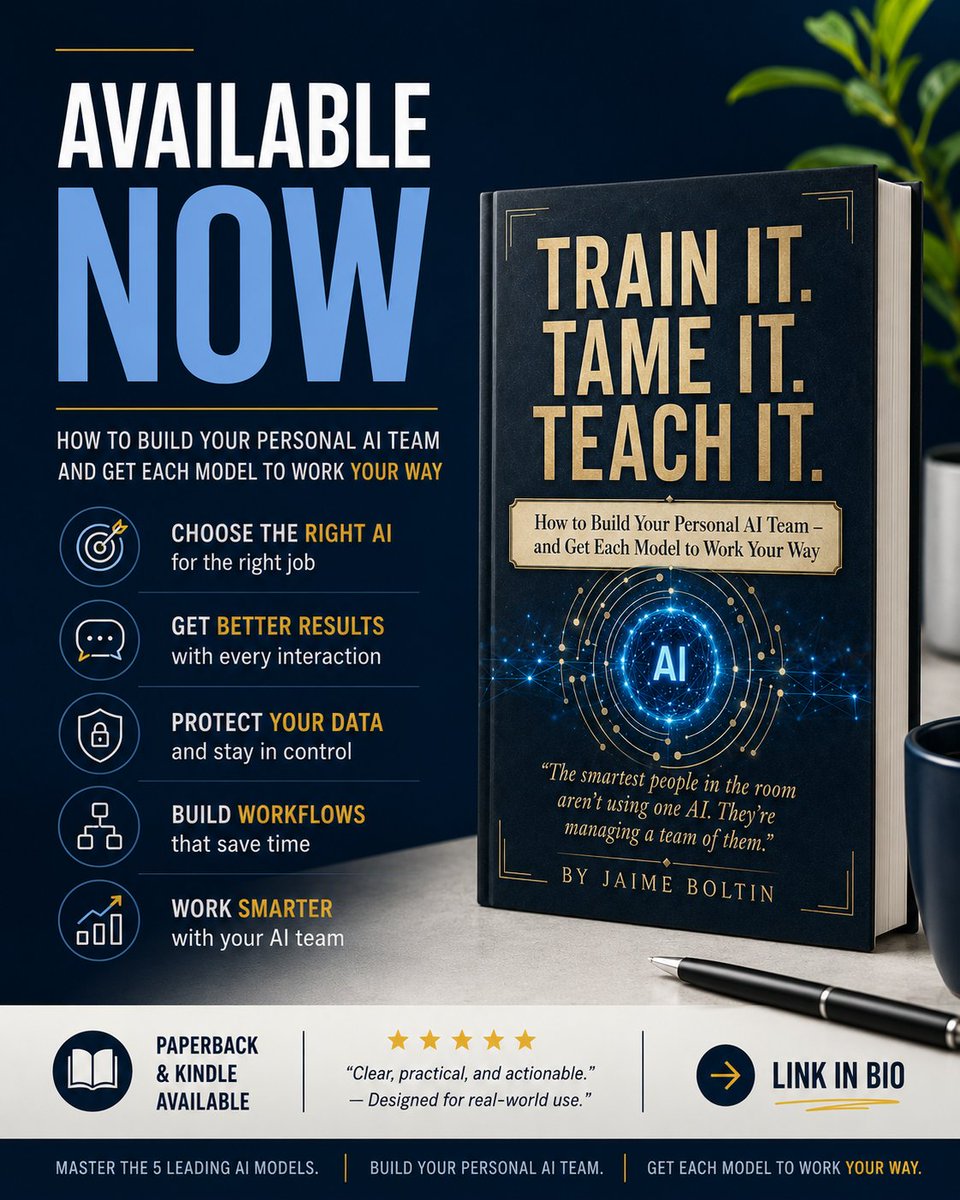 BBeyond2026's tweet photo. "Just learn to prompt better" is incomplete advice.

Prompting is the front end. The real skill stack: briefing clearly, routing tasks to the right tool, evaluating output, diagnosing failure, and knowing when to override the model entirely.

Most advice stops at step one. https://t.co/njckQIfQS5