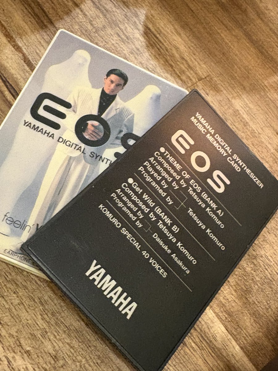 貴重PRESET SOUND trf CD 未開封新品　Yamaha EOS YAMAHA『EOS』購入特典の非売品TKカード内に入ってる『BeToIntro』も