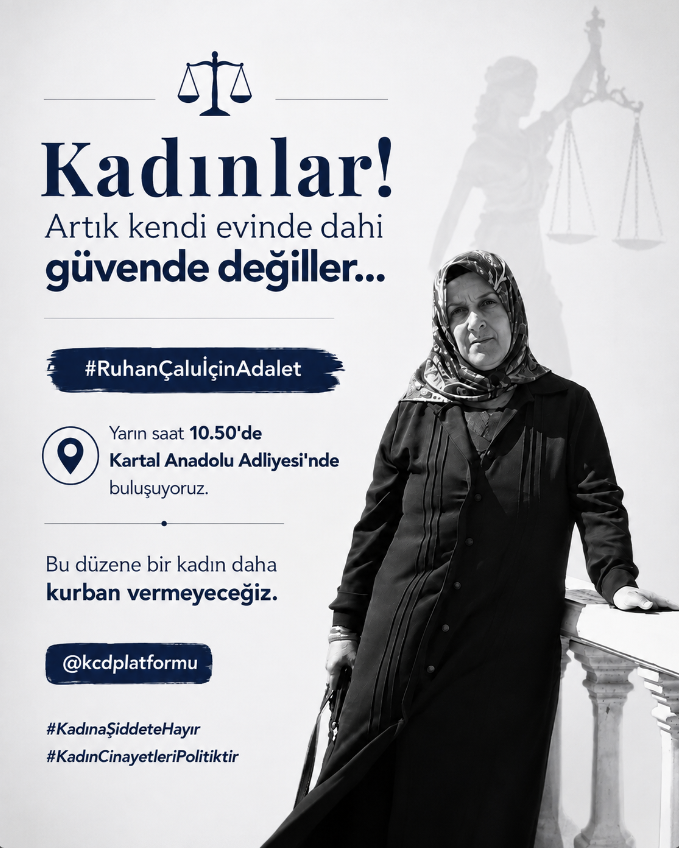 ruhanicinadalet's tweet photo. Kadınlar artık güvende olsun istiyoruz.
#ruhancaluicinadalet #ruhançaluiçinadalet https://t.co/wFITPEK9rV