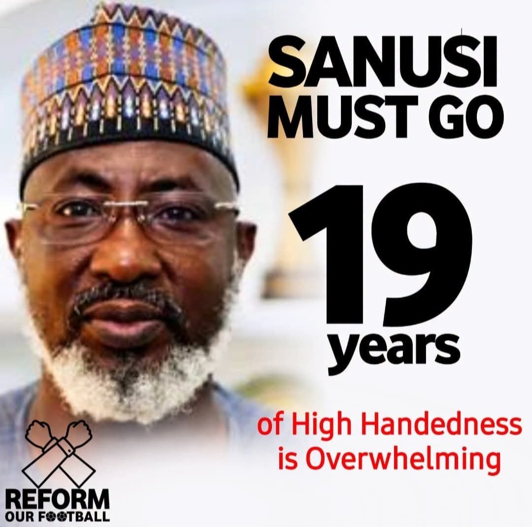PositiveNGVibes's tweet photo. 🔴No Sane Human Being Will Whisper This Utterly Shameless Statement But The Man Who is An Integral Problem of Our Football, Who Wants to Remain in Office After Failing Serially For 11 Years Thinks Nigerans are F00lish.

🟡Never have I seen serial failures desperate to keep perpetrating themselves in office like the those DISHONORABLE elements at the NFF.
Like we haven't been insulted enough by the Olodo Uprising they forced to coach the ladies, allowing Africa televise the shame of leaving an abysmal performance and shameful records at same WAFCON they've dominated 10times. 

🟣They aren't only insulting our collective intelligence by seeking another 4 years to bury football totally, this dishonorable soul is stylishly telling Nigerians their failure was dictated by God! What an insult!!! 

🔵People who should have resigned by now after completely driving football into comatose aren't only seeking reelection, they are now trying to make us accept a coachito who was always a DISASTER waiting to happened, whose incompetence has led us to multiple unwanted record.

🟠I don't expect Toothless and Spineless NSC to do anything about this ravaging pestilence in human form, they are six and half a dozen anyway, - it is left to well-meaning Nigerians to rise up in unison and say "OTOGE" "ENOUGH IS ENOUGH"

⚪️We will rather take a FIFA BAN than this insult upon injury. Some of us are TIRED of these serial failures.

🟤See what a man who won't leave office after failing consistently for 11years is spilling h from his mouth:👇🏾👇🏾👇🏾

“No Nigerian is happy about Nigeria leaving the WAFCON, but you know that any team coming to play against the Nigerian team, ten-time champion, will play as if they’re playing in the World Cup final,” Sanusi said.

“I’ve always been saying that football is science, but more difficult than science because in science, when you add one to one, it gives two, or when you add two hydrogen to oxygen, it gives you water.”

“But in football, you might get all your calculations correct and still don’t know if the outcome will be positive or negative and that’s what football has done to us.”

“We can all see that the girls have given all their best, they played very well, but the goal did not come.

“We have to look forward to the playoffs and make sure that we qualify for the World Cup.”

He concluded by drawing on his religious beliefs, saying that the outcome was ultimately beyond the control of the players and officials.

“As religious people, we know that only what God has destined will happen, and that’s what has happened.”

SPITS HEAVILY ON THE EVIL SPIRIT‼️‼️‼️

#WAFCON2026 
#ReformOurFootball
#RespectSuperFalcons
#RestoreOurPride