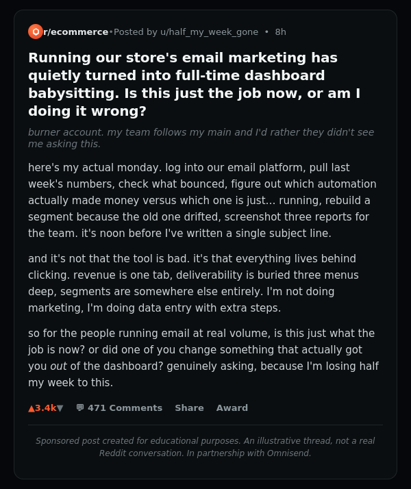 mogulinfluence's tweet photo. You'd run your entire email marketing without ever opening a dashboard again if you copied this EXACT AI setup: 

(start ASAP) https://t.co/hUGHtwCaAz