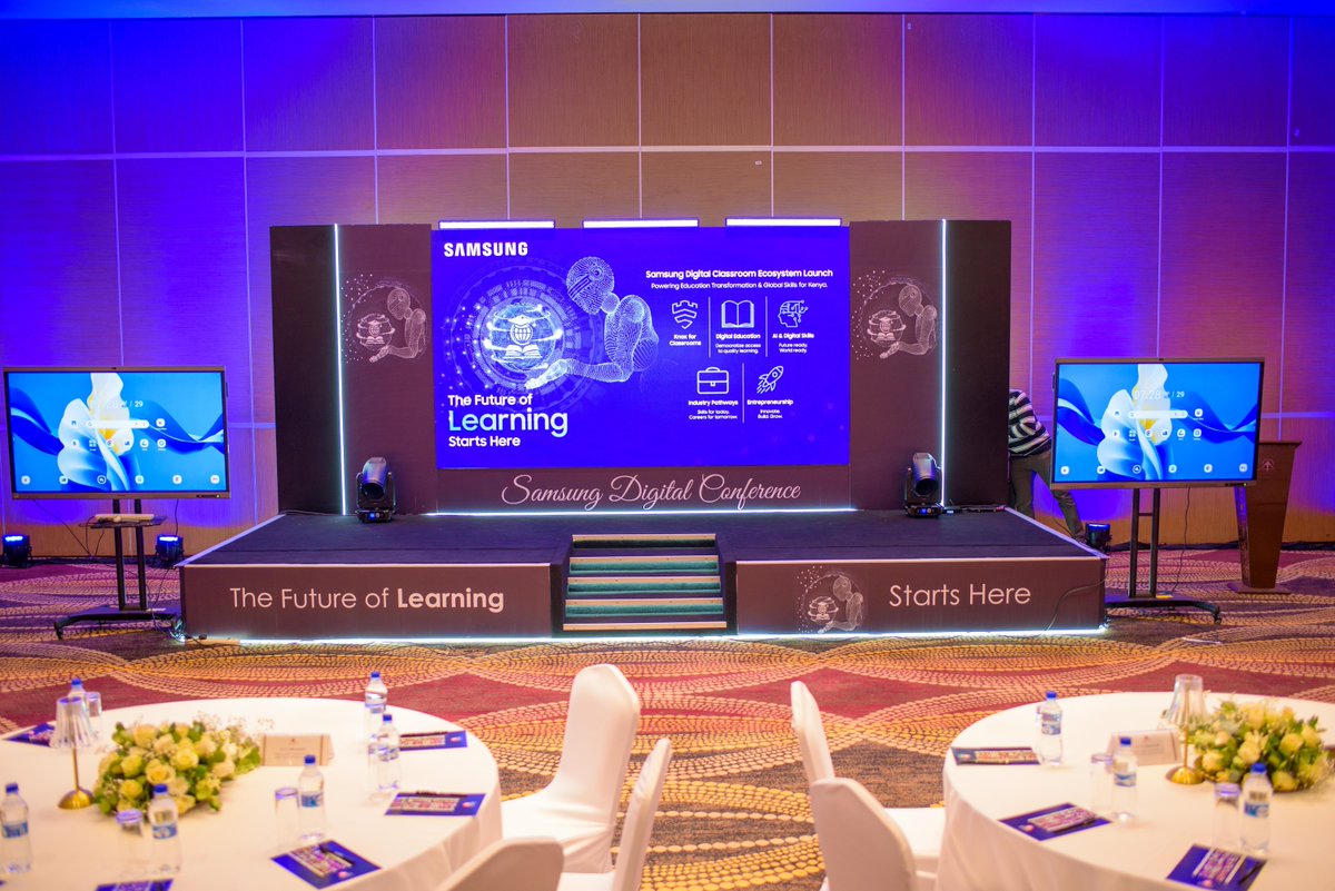 SamsungMobileKE's tweet photo. Creating more connected, engaging and future ready classrooms, that equip educators and learners with tools to adapt, thrive and stay ahead.🎉

#GalaxyAI #AwesomeIntelligence https://t.co/10A4hOXXv2