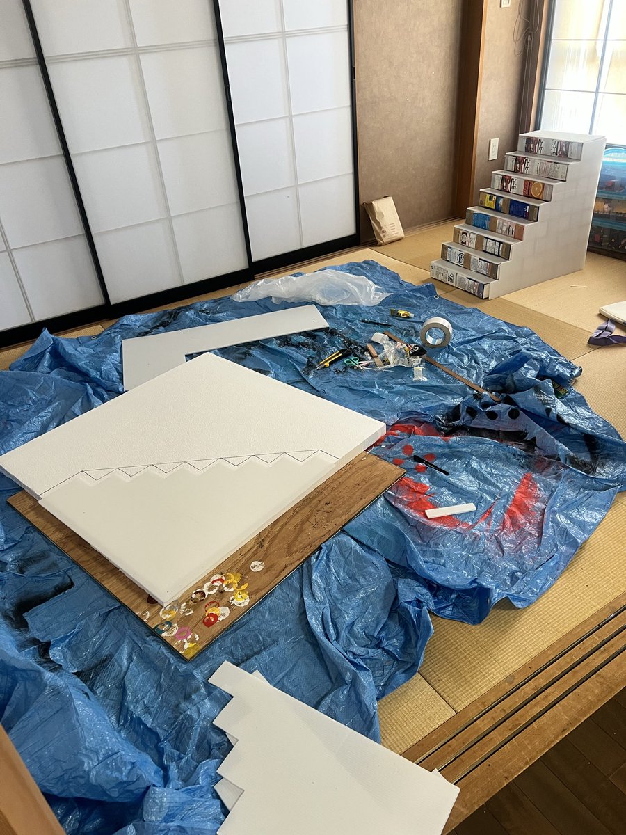 yuringblock0425's tweet photo. LaQしてるようには見えないよな。
でも、LaQの為の工程なんだ。 https://t.co/vtw4mvQLW9