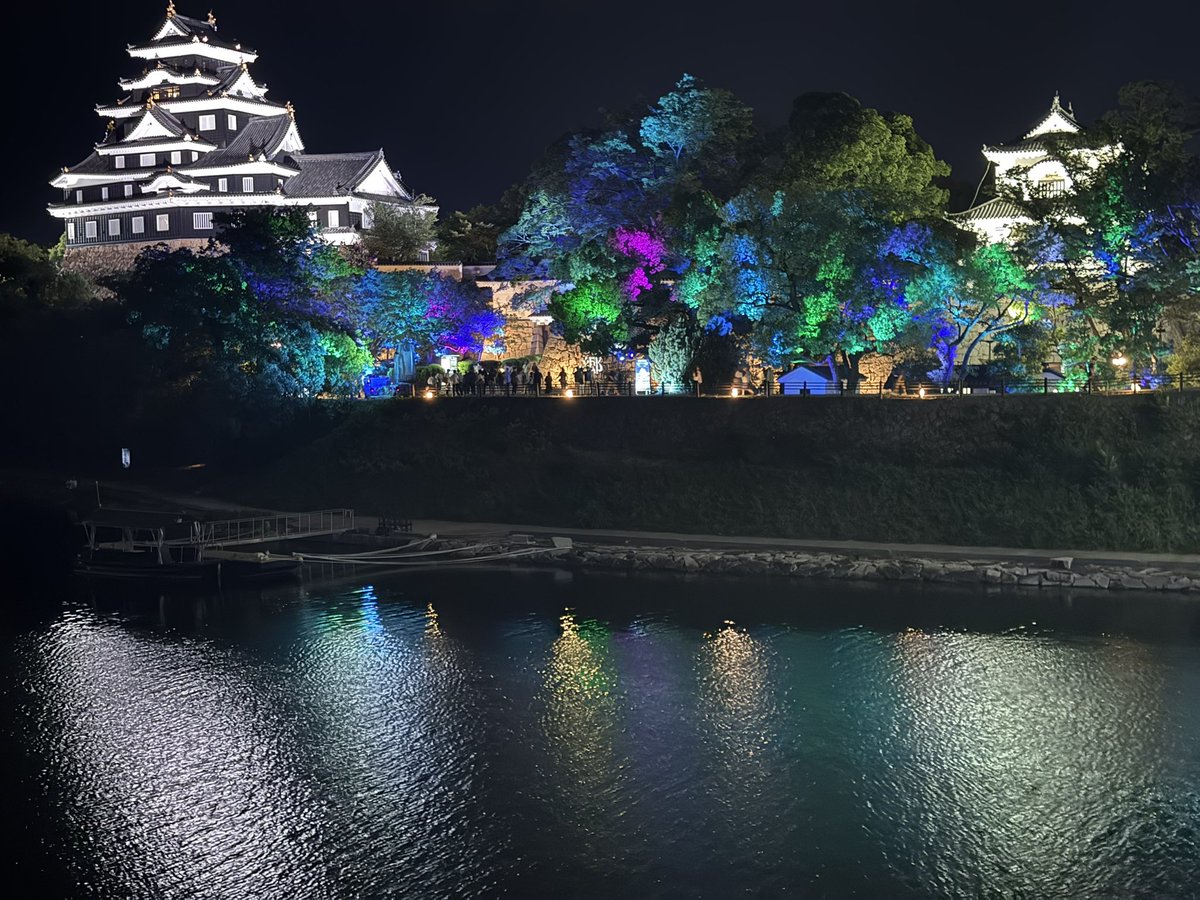 gamapyon's tweet photo. 夕焼けの岡山城と旭川
後楽園夏の幻想庭園
夏の烏城桃源郷
綺麗でした☺️✨ https://t.co/2nPNuBeoQ3