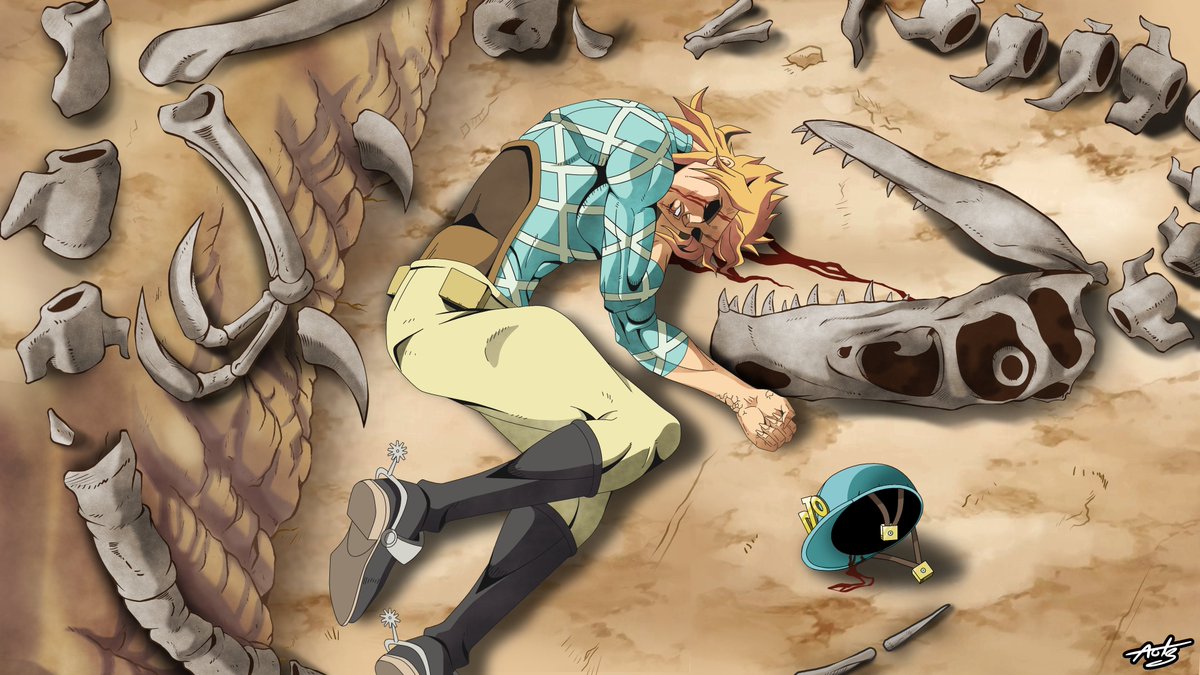 Art0nTheSide's tweet photo. #sbr #steelballrun #jojo https://t.co/JjJaY4lDDn