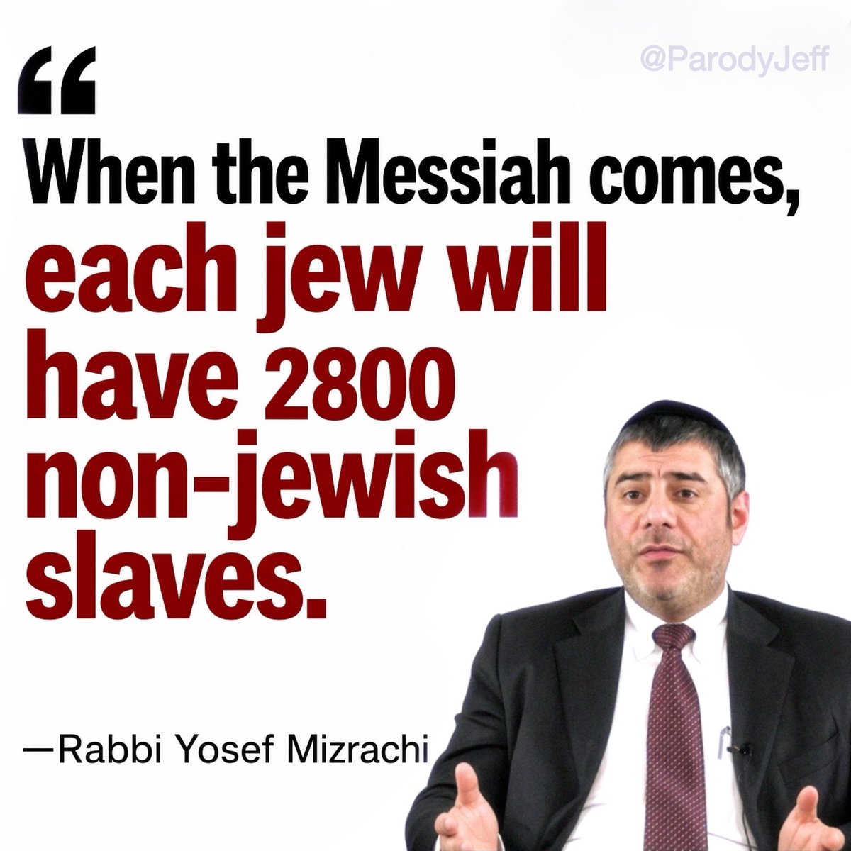 Parodyjeffx's tweet photo. Hey @grok

Did this famous Rabbi really say this? https://t.co/GYcm2PGfj3