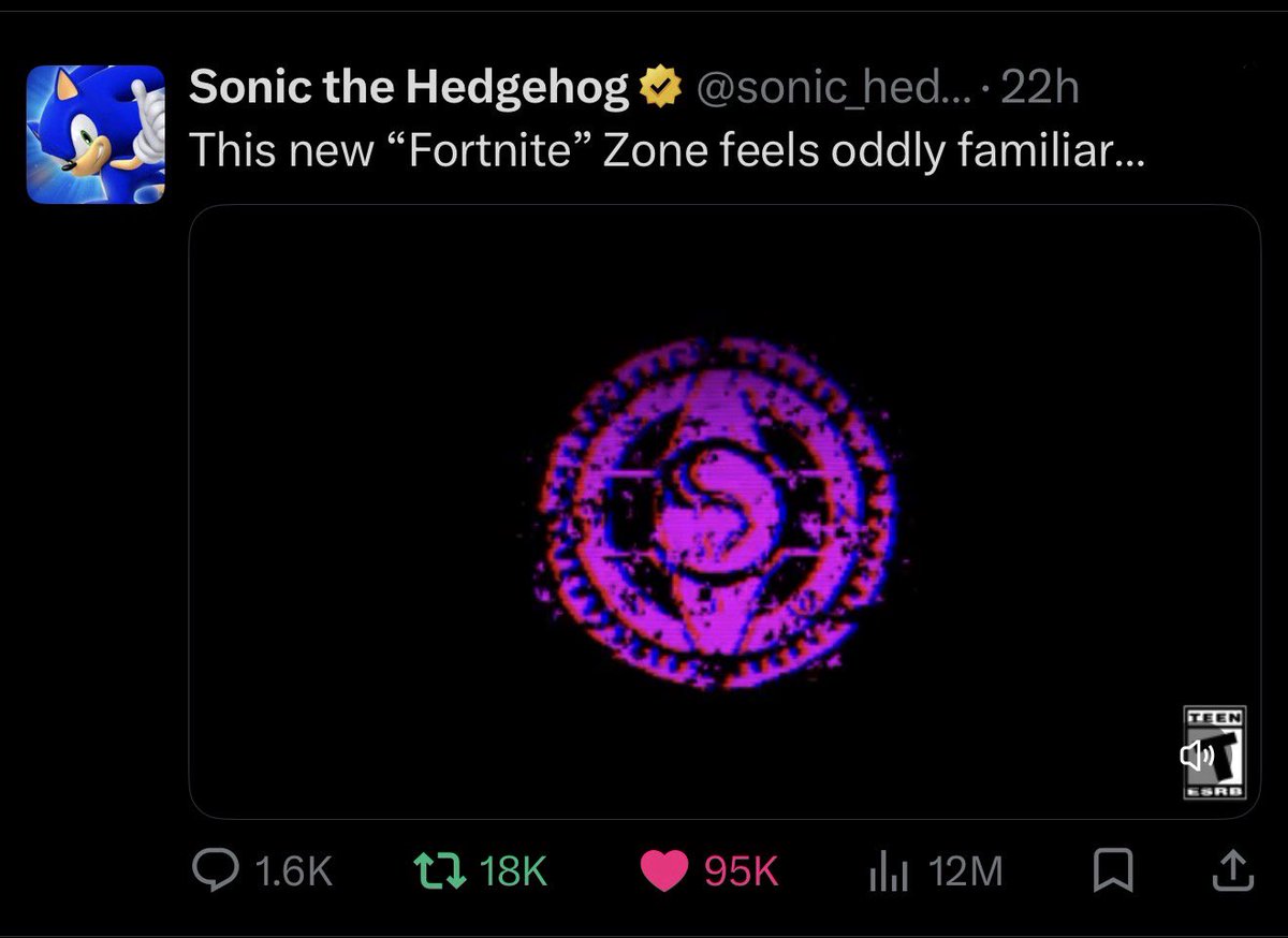 Rezztro's tweet photo. genuinely how did we go from a sonic collab to a roblox game that nobody asked for https://t.co/X97pxGpWOr