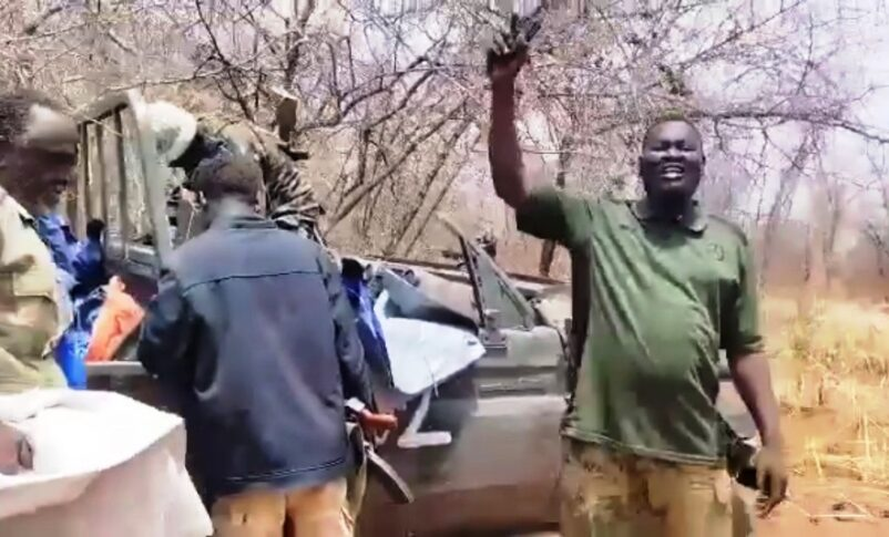 RSF and SPLM-N forces launch heavy attack on Geisan town; civilian targeting reported