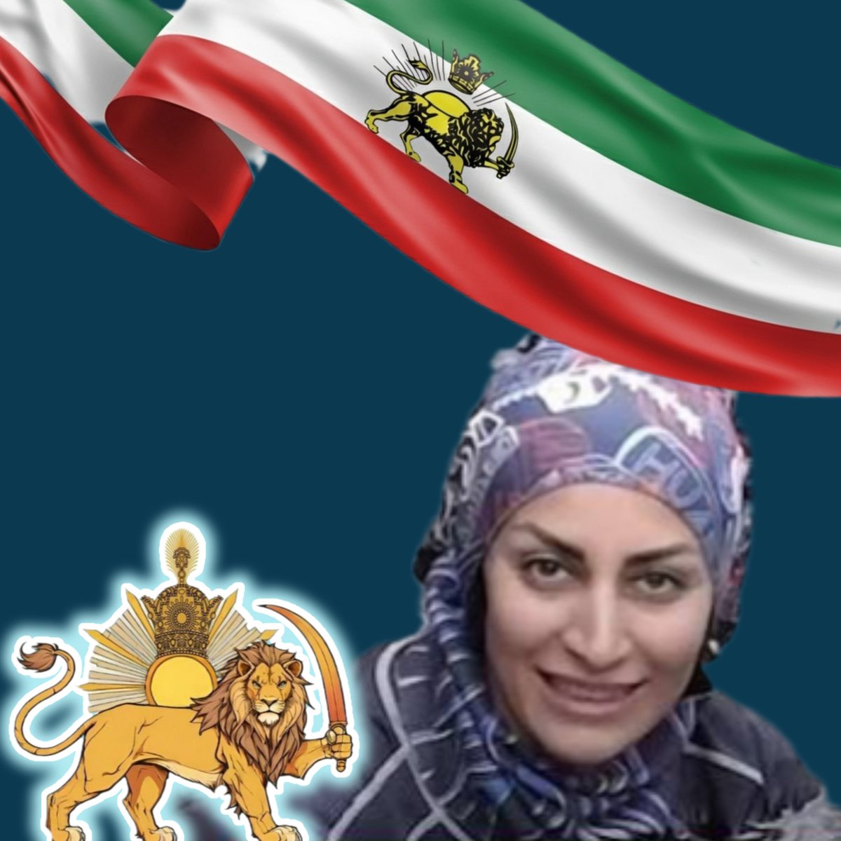 rahaforever4you's tweet photo. اینکه شرافت جاویدنامان را نه به جمهوری اسلامی بفروشیم نه به مجاهدین؛
شرف ایرانی میخواهد و بس
مجاهدین و جمهوری اسلامی و گروههای چپ در «پهلوی ستیزی و ایران ستیزی»مشترکند
به افتخار خانواده و همسر فرزند ایران و جانفدای میهن 💔 
#صالحه_اکبری 
#انقلاب_ملی_شیروخورشید https://t.co/h3tkkOsvK8