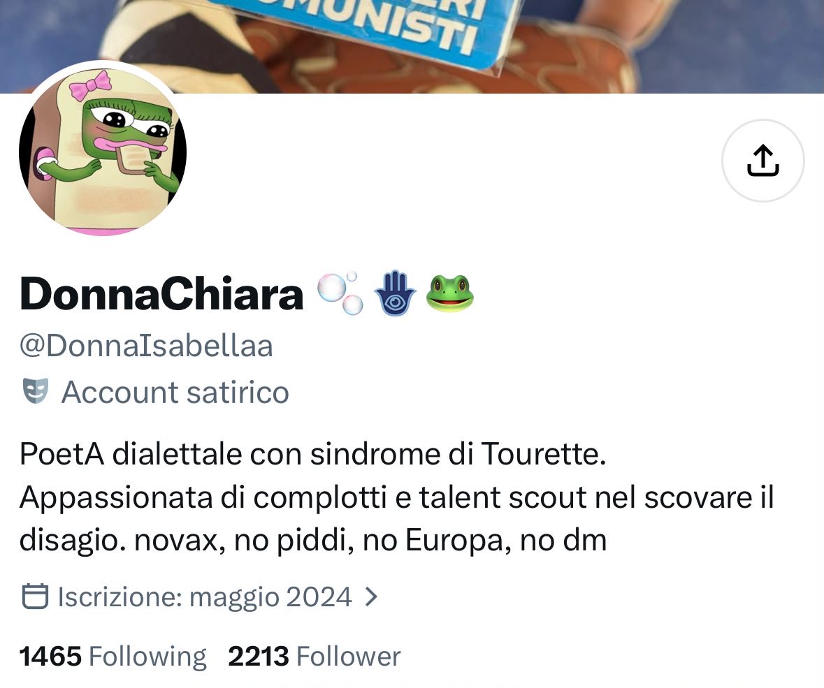 Marco__Tullio's tweet photo. DONNACHIARA E I MISTERI DI LADISPOLI
Questa è la storia di Manila aka DonnaChiara, una storia di ossessioni, stalking, false identità, foto rubate, persone cercate nella vita reale e famiglie coinvolte.  E questa storia, vi assicuro, è molto più assurda di quanto sembri. https://t.co/HSs2kpmt63