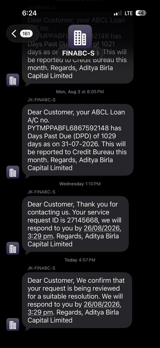 PraffullakumarV's tweet photo. @Paytmcare I have not received any communication form Paytm so far , please don’t cheat customers with your fraudulent practices, please everyone stop using Paytm and Aditya Birla finance services they are making frauds through cyber crimes and charging false loans and attaching to CIBIL https://t.co/fer5lfygZO