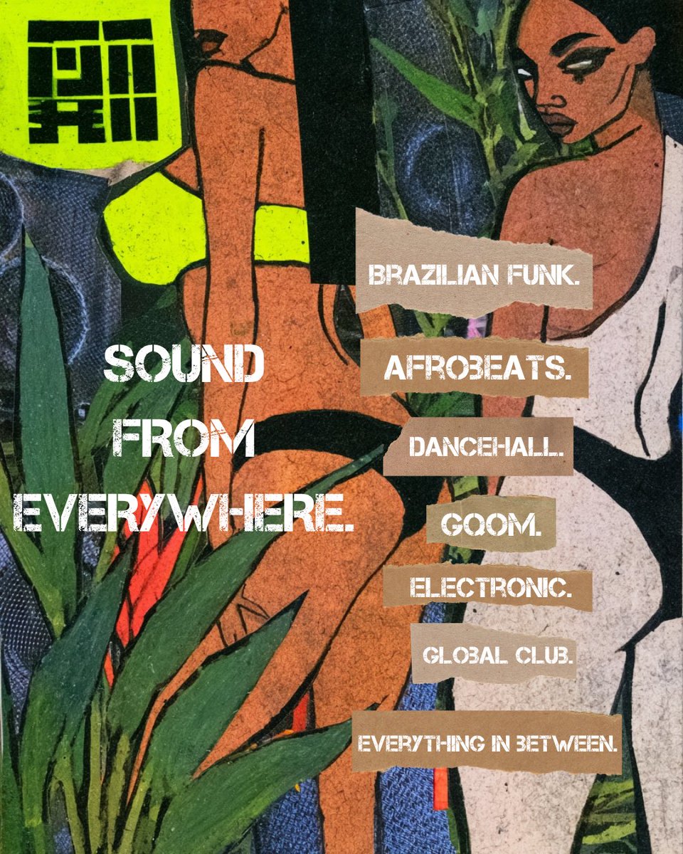 ANKHARAWORLD's tweet photo. ANKHARA is not just a party. 🌍
It’s sound, movement, discovery + community in one room.
Brazilian funk. Afrobeats. Dancehall. GQOM. Electronic. Global club.
New sounds. New faces. Same dancefloor.
SWEAT. SPIRIT. SOUND.
SESSION 001 — 09.17.26 Brooklyn, NY Free RSVP in bio. https://t.co/oYJC643MZy
