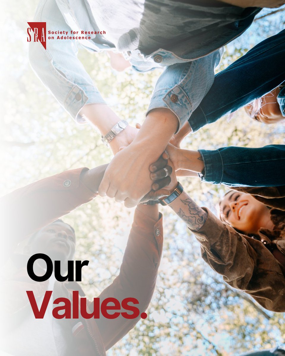 SRAdolescence's tweet photo. SRA is committed to advancing the science of adolescence and improving youth well-being through rigorous research, diverse perspectives, and meaningful collaboration.

Together, we're building a more informed and inclusive future for adolescents.

#SRA #YouthDevelopment https://t.co/LpJEDyQJzw