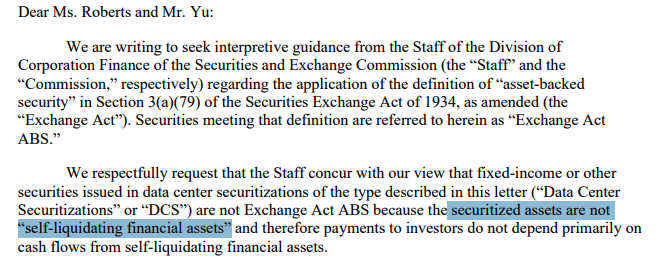 lizrhoffman's tweet photo. Jensen Huang: We're creating a new financial asset class

The lawyers: We're not creating a new financial asset class, please do not regulate this like a new financial asset class

SEC: got it https://t.co/bp84dSjlO3
