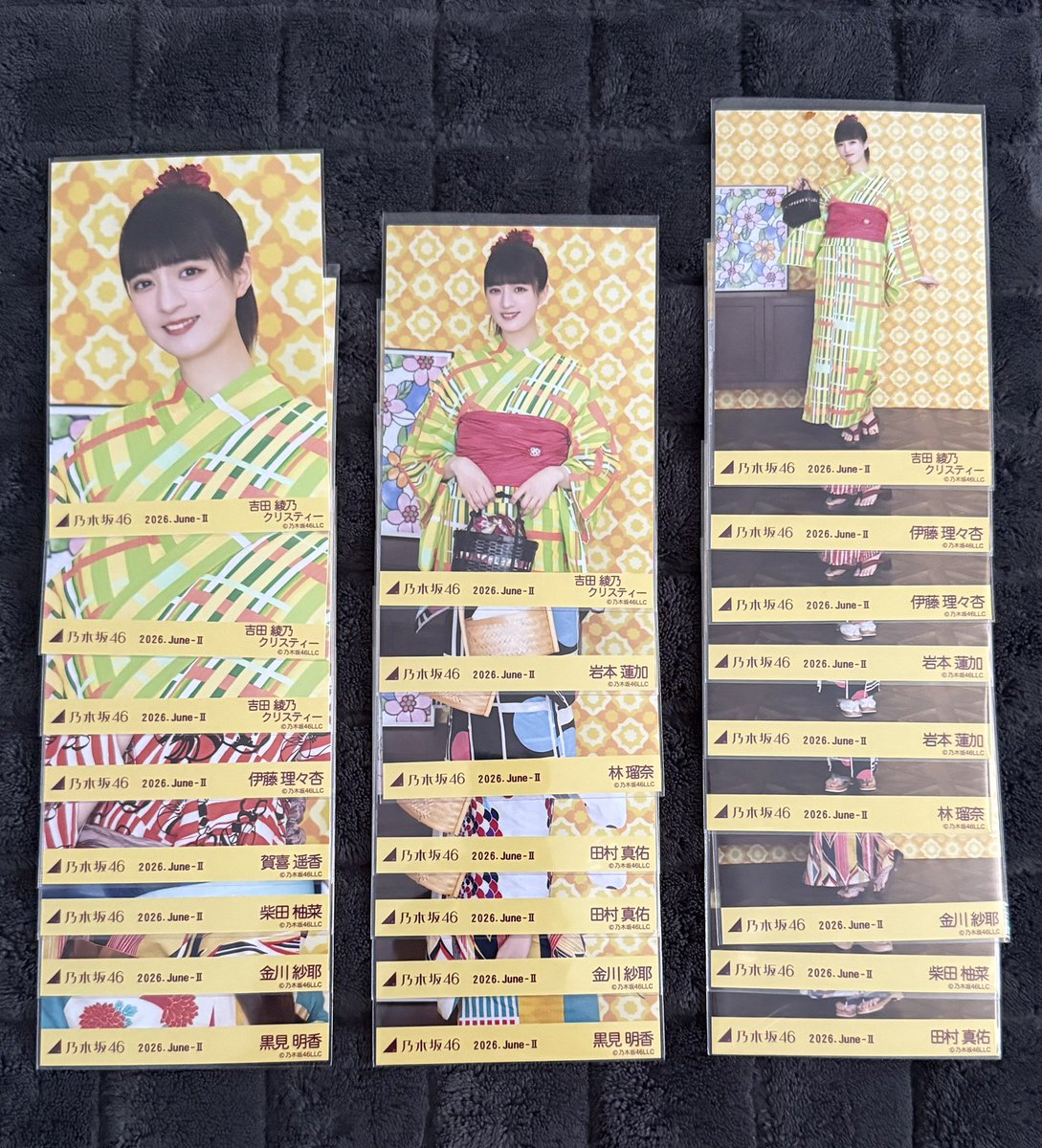 OvpSfo's tweet photo. 乃木坂46 生写真トレ　
浴衣2026

【提供】
画像

【希望】各メンバー座りヨリ、座りヒキ
・遠藤　ヨリ
・瀬戸口　ヨリ、ヒキ（レアポ求めてません。）
・一ノ瀬　ヨリ、ヒキ
（緩く）
筒井　ヨリ
井上　ヨリ
小川　 ヨリ、チュウ
　　　
神宮全日現地トレ可能です。
お気軽にリプお願いします。 https://t.co/mkgqqd3Rw9