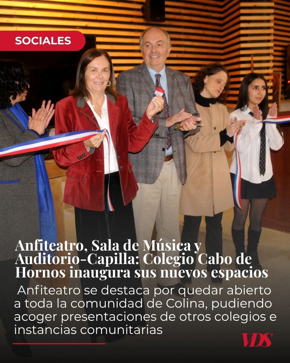 revistavds's tweet photo. Los invitamos a leer la nota de las nuevas instalaciones del Colegio Cabo de Hornos y ver las sociales del día de la inauguración.
https://t.co/zgw7S15JT1 https://t.co/XC4A34ZEZx