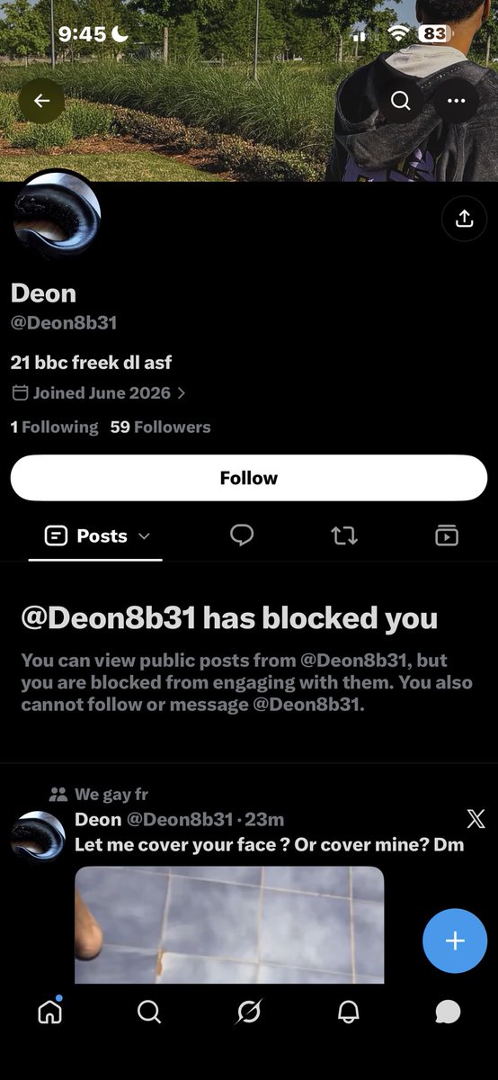onelongyn's tweet photo. he posting my vids report his shit 😂 https://t.co/GpctXDOVO7