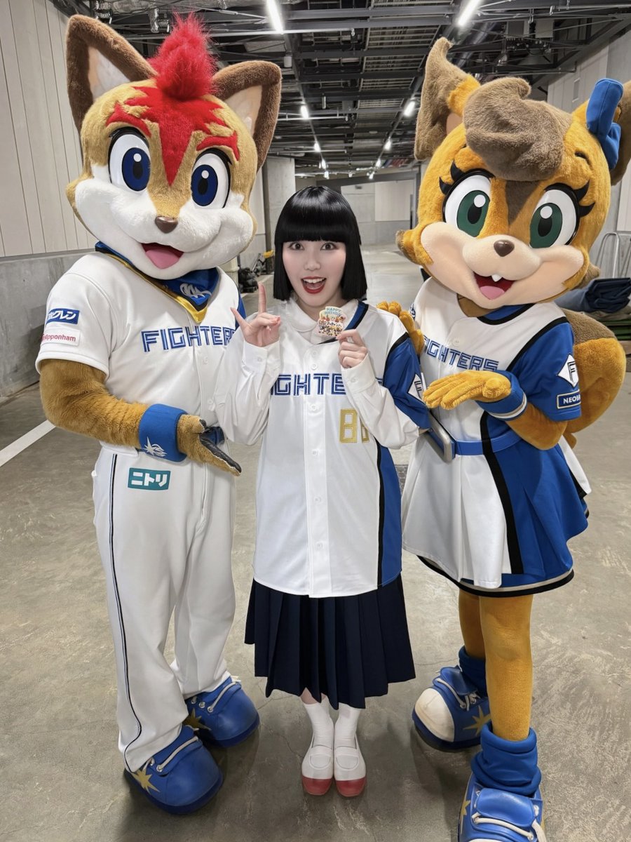 ma_avantgardey's tweet photo. 試合前パフォーマンスさせていただきました⚾️🔥
AFTER GAMEや盆踊りなど、最高の夏の思い出になりました🏮✨

そしてなんと、フレップとポリーからお誕生日のシールのプレゼント🥹🎁
本日は、ありがとうございました！！✨ https://t.co/cEjT5zHTZA