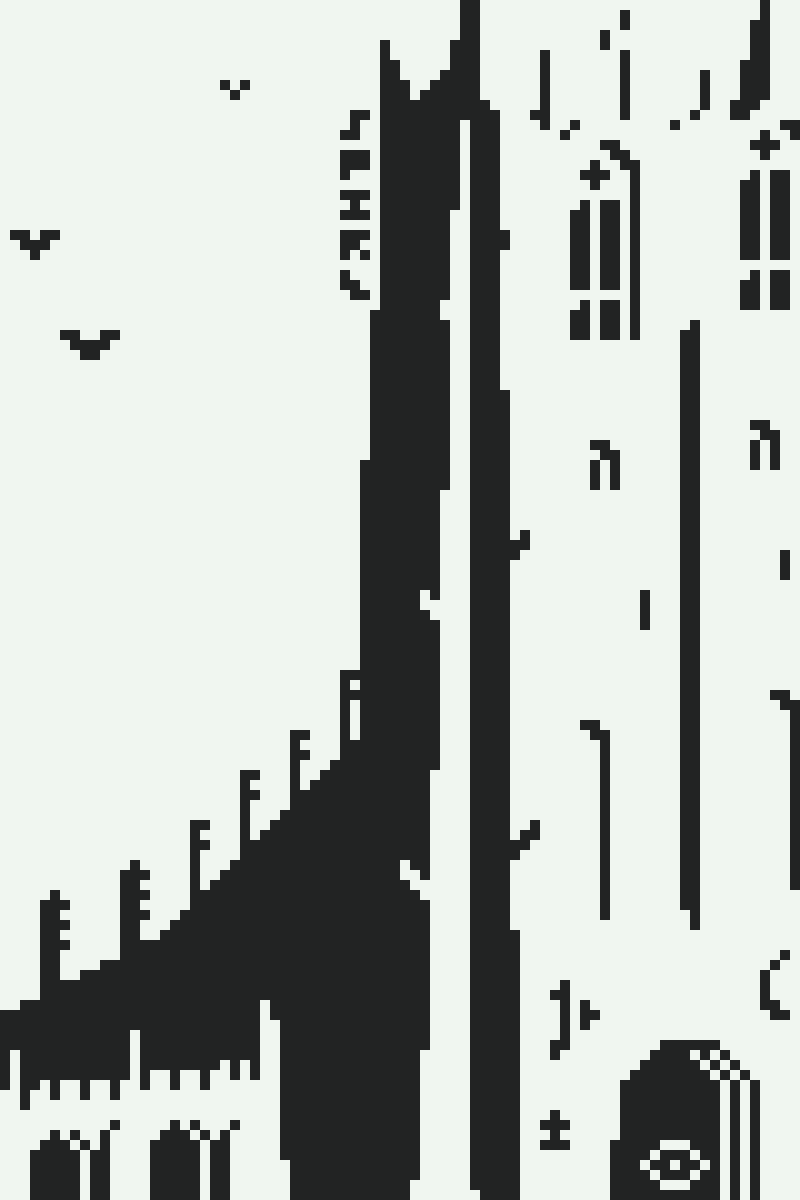SeeOneGames's tweet photo. Spire
#pixelart #1bit #pixelartist https://t.co/6mSDGMnzHf