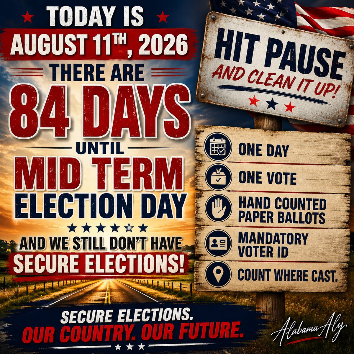 Alabama_Aly00's tweet photo. #nationalelectionemergency #SecureElections #HandCountedPaperBallots https://t.co/h9hBANCa5f https://t.co/Yt9EikCmFO