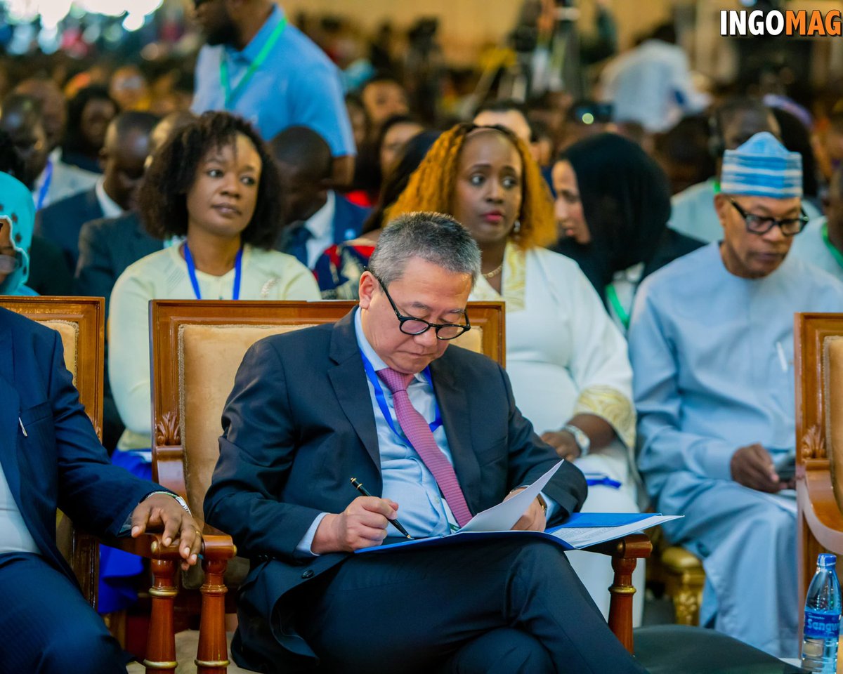 IngoMagazine's tweet photo. De la jeunesse bénéficiaire à la jeunesse actrice, le président du @cnjbdi, Dr Thierry Ingabire, appelle à franchir un nouveau cap. « La jeunesse ne veut plus être accompagnée seulement, elle veut être responsabilisée, participer, contribuer &amp; être utile à son pays.»
#B4Africa https://t.co/8rTVwp6CZr