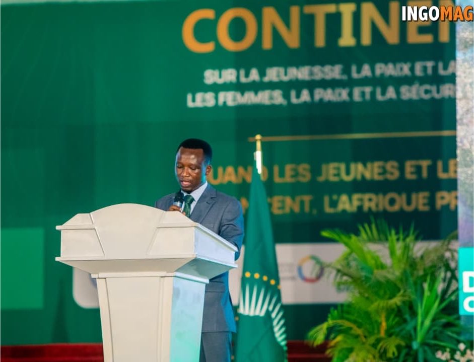 IngoMagazine's tweet photo. De la jeunesse bénéficiaire à la jeunesse actrice, le président du @cnjbdi, Dr Thierry Ingabire, appelle à franchir un nouveau cap. « La jeunesse ne veut plus être accompagnée seulement, elle veut être responsabilisée, participer, contribuer &amp; être utile à son pays.»
#B4Africa https://t.co/8rTVwp6CZr