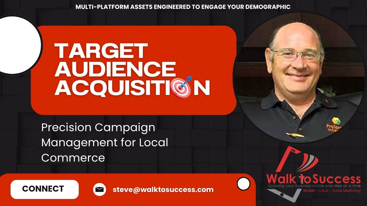 WalkToSuccess's tweet photo. We build structured multi-platform campaigns and polished social media copy tailored specifically to local business infrastructure. Let us handle the complexities of consumer engagement so you can focus on core operations. https://t.co/IJRoJfMnAE