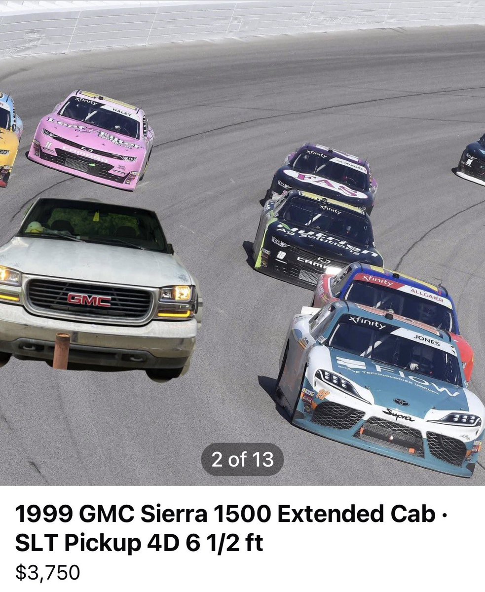Nascarium13's tweet photo. Facebook marketplace got a chuckle out of me https://t.co/lsMbGFCsnU