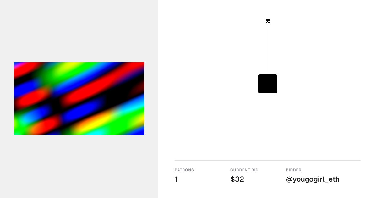 networkeddotart's tweet photo. @vitekvisuals @yougogirl_eth Final hour: current bid of $32 by @yougogirl_eth. https://t.co/sclbpBgupe